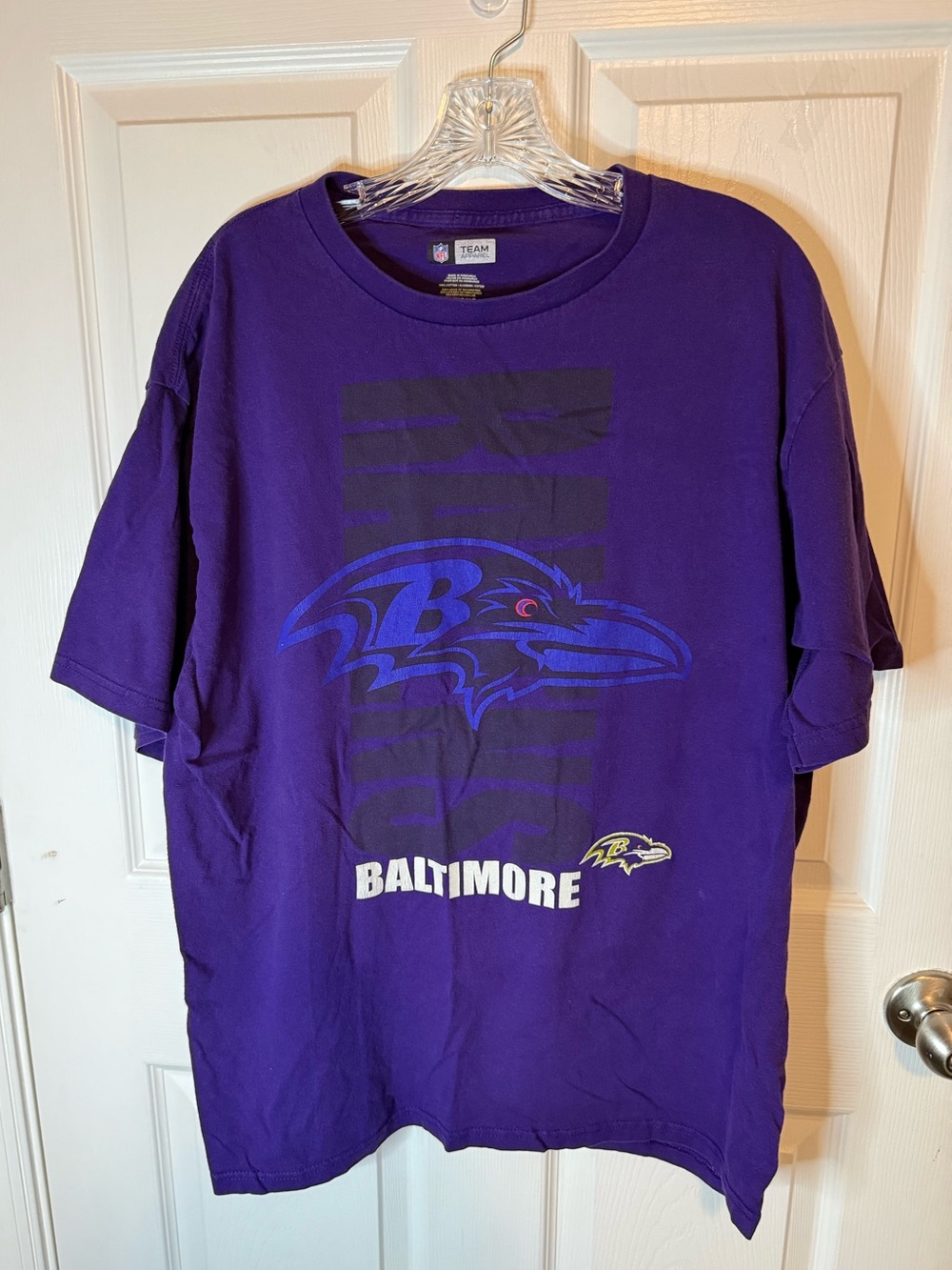 NFL Team Apparel Purple T-Shirt